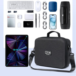 Estuche de Almacenamiento Portátil para Electrónicos de EVA, Bolsa Organizadora Rígida, Estuche de Viaje Impermeable con Correa para el Hombro - Product Image 2