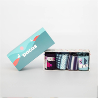 Emballage de chaussettes de luxe personnalisé pour hommes et femmes, boîte cadeau en carton vide pour l'expédition de chaussettes