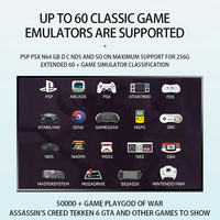 Nouvelle Console de Jeu Domestique G36 Pro 4K Double Système, Boîtier TV Android 11 Quad Core avec 256 Go de Stockage et Plus de 120 000 Jeux Rétro Intégrés, pour le Marché International