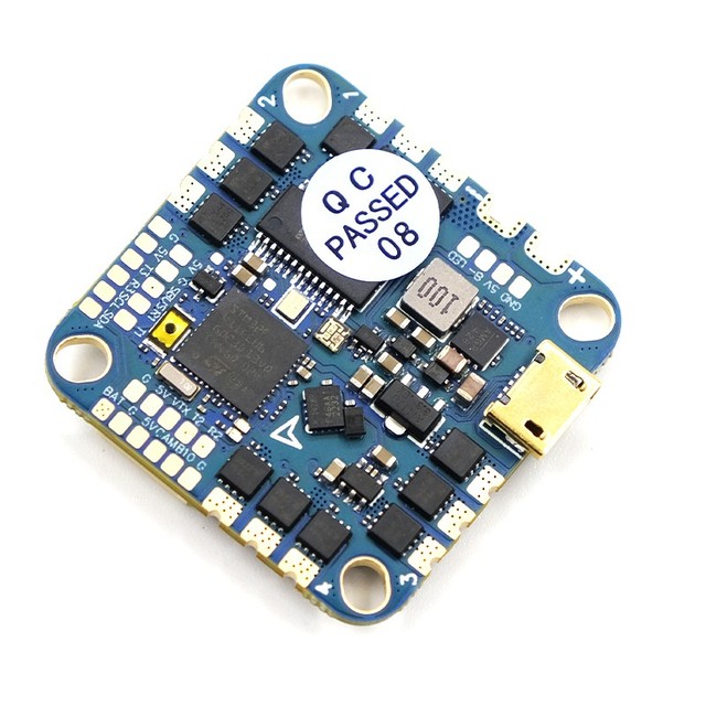 HAKRC F4126 F411 AIO Flight Controller ICM42688 BLHELI_S 20A/40A ESC Built-in OSD Barometer Current Sensor 2-6S for RC FPV Drone