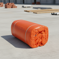 Bâche de protection pour le durcissement du béton, imperméable, robuste, en PE enduit, avec âme en mousse isolante tissée, pour la construction et le textile domestique