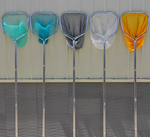 Filets de pêche de 80 cm à 1,8 m, prix, long manche en acier inoxydable, filets de pêche à la main, filets de pêche à la <span class=keywords><strong>carpe</strong></span>, filets de pêche à la main de <span class=keywords><strong>grande</strong></span> taille - Product Image 6