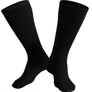 Bright Orange Knee High Sports <b>Socks</b> <b>Breathable</b> Knitted Non Slip Quick Dry Athletic <b>Socks</b> for Football Soccer - Product Image 3