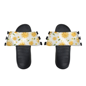 One-piece Blank Sublimation PU Leather <b>Slipper</b> for <b>Women</b>/ Man/ Kids <b>Summer</b> <b>Slippers</b> Open Toe <b>Slippers</b> Slides Shoes Sandals - Product Image 6