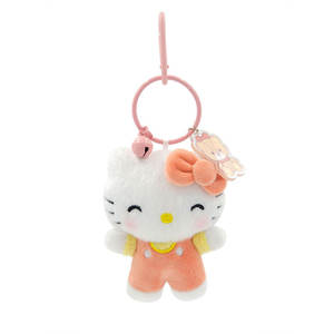 Porte-clés pendentif en peluche Kuromi My Melody Half Fish sous licence officielle, sac à dos, chat KT, rembourrage en coton PP, 14+ - Product Image 2