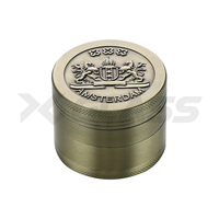 Broyeurs à herbes en métal lisse, accessoires pour fumer en alliage de zinc, presse manuelle à 4 couches, 53 mm, 63 mm, 75 mm