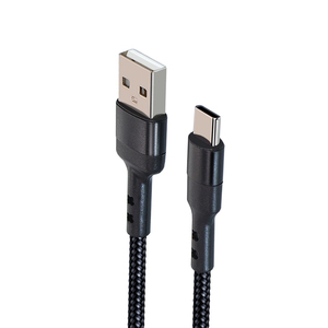 Cáp sạc nhanh USB sang Type C 3A, vỏ kim loại bện nylon, khắc logo <span class=keywords><strong>laser</strong></span> miễn phí, bán buôn, dành cho <span class=keywords><strong>Samsung</strong></span>/Mi/TECNO/Google - Product Image 6