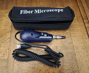 Viavi OLP-82P Power Meter &amp; <b>Microscope</b>; P5000i Probe; FFL-050 VFL Used - Product Image 5