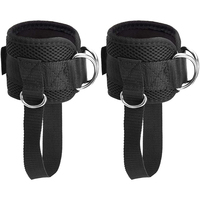 Robuste réglable cuisse poulie câble Machine cheville sangles Fitness haltérophilie Protection fonction catégorie cheville soutien