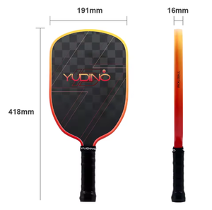 Chất Lượng Cao Biểu Tượng Tùy Chỉnh Lớn Ngọt Ngào Tại Chỗ 16Mm PP Core Xách Tay 4th 18K Sợi Carbon Pickleball Vợt - Product Image 4