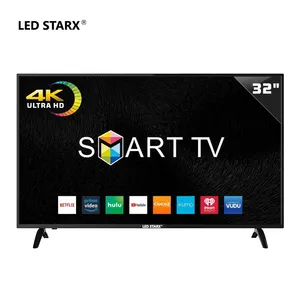ओएम निर्माता कारखाने मूल्य फ्लैट स्क्रीन टेलीविजन स्मार्ट टीवी 32 इंच एंड्रॉइड वाई-फाई नेतृत्व और एलसीडी टीवी टीवी