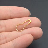 Épingles de sûreté en forme de gourde, colorées, pour étiquettes de vêtements, en cuivre de qualité, pour étiquettes suspendues