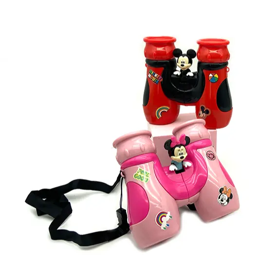 Hot selling custom Mickey Mouse Minnie Mouse Outside toys Children's Telescope