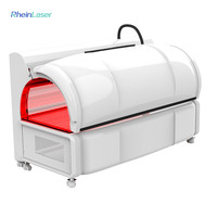 Lit de luminothérapie rouge professionnel pour tout le corps 633nm/810nm/850nm/940nm LED Photobiomodulation pour soulager la douleur et favoriser la récupération