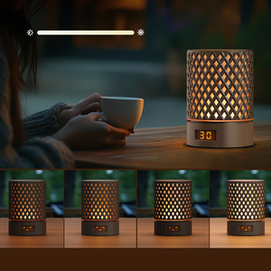 ICARER FAMILY Luz nocturna recargable para exteriores Girar Control táctil Lámpara de mesa Luz nocturna inteligente - Product Image 2