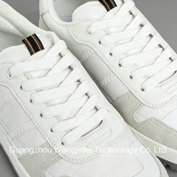 Chaussures décontractées pour hommes en cuir pleine fleur de style designer, respirantes, avec semelle à crampons confortable, idéales pour le quotidien et la mode.