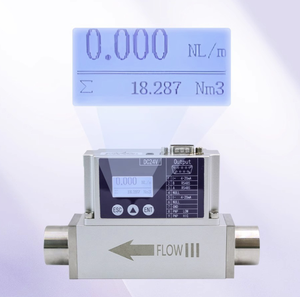 Dispositifs de micro-réaction de laboratoire Débitmètre massique de gaz Débitmètre massique de gaz thermique à surface variable
