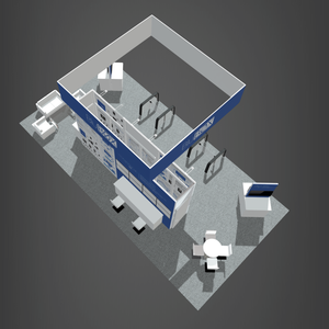 Stand <span class=keywords><strong>de</strong></span> Exhibición Modular Reutilizable y Ecológico <span class=keywords><strong>de</strong></span> Aluminio con Caja <span class=keywords><strong>de</strong></span> Luz SEG <span class=keywords><strong>de</strong></span> 3 Lados, Stand <span class=keywords><strong>de</strong></span> Exhibición Personalizado Ligero y Portátil para <span class=keywords><strong>Ferias</strong></span> Comerciales - Product Image 5