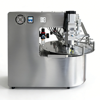 Machine de remplissage et de bouchage automatique de poches à bec verseur à tête unique pour jus, boissons, détergents, miel, sauces, ketchup, eau, gel, huile