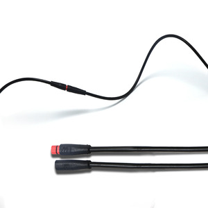 M8 2P <b>Waterproof</b> <b>Cable</b> Plug In DC Connector For Shared Bicycle Signal Use PVC Material Brand New - Product Image 3