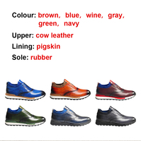Chaussures décontractées en cuir pour hommes à prix de gros – Chaussures de marche en cuir de vachette de haute qualité pour le bureau et les soirées – Chaussures confortables et souples pour hommes