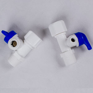 कारखाने 1/2 "थ्रेड 1/4" ट्यूब तीन तरह वाल्व पानी फिल्टर के लिए एडाप्टर बॉल वाल्व - Product Image 2