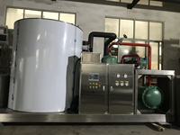 Machine à glace en flocons industrielle, économe en énergie et haute efficacité, machine à glace en flocons 6T pour la conservation des poissons, machine à glace pour eau salée