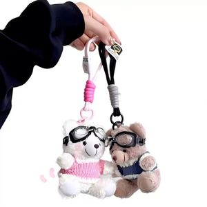 Large Quantity Negotiable Internet Celebrity pilot Little <b>Bear</b> Metal Pendant Creative Doll <b>Cute</b> <b>Bear</b> Keychain Bag Pendant - Product Image 4