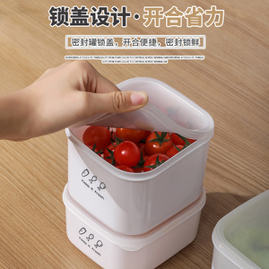Food Container Rectangle 700ml900ml1000ml1400ml Clip-on Lid Keep Fresh For Meal Prep And Storage - Product Image 5