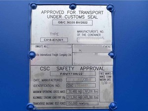 40HQ Conteneur sec de Chine États-Unis Baltimore Atlanta Chittagong Canada Montréal Australie Melbourne CSC Certifié Capacité de 72 m3 - Product Image 6