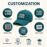 Casquette de baseball personnalisée brodée avec lettre A, monogramme initial, en sergé, visière incurvée, réglable, fermeture snapback, vente en gros, OEM, faible MOQ