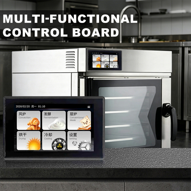 Anti-interference Commercial Grade Temperature Controller 4.3inch Touchscreen MK26L03 Thermostat Multi-functional Control Board