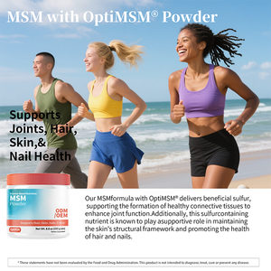 Articolazioni dolore integratore Private Label miglior glucosamina condroitina a base di erbe pura MSM in polvere - Product Image 3