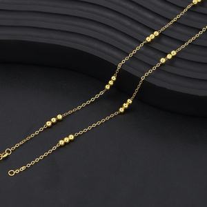 Collar de Cadena Chapado en Oro de 24K al por Mayor de Fábrica JXX, Estilo Hip Hop Moderno para Hombres y Mujeres - Product Image 4