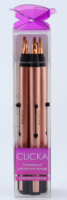 Ensemble de pinceaux à ongles en gel professionnel CLICKA, matériau PP/PBT, certifié CE, certifié HALAL, design anti-lumière portable, empêche le gel de pénétrer