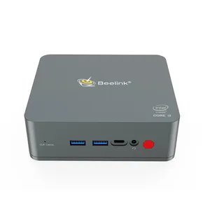 Beelink-Mini PC U55 de 5. ª generación, Intel Broadwell i3-5005U, 8 GB de RAM, 128 GB/256 GB de ROM, caja de ordenador Personal de oficina, salida de HD-MI Dual