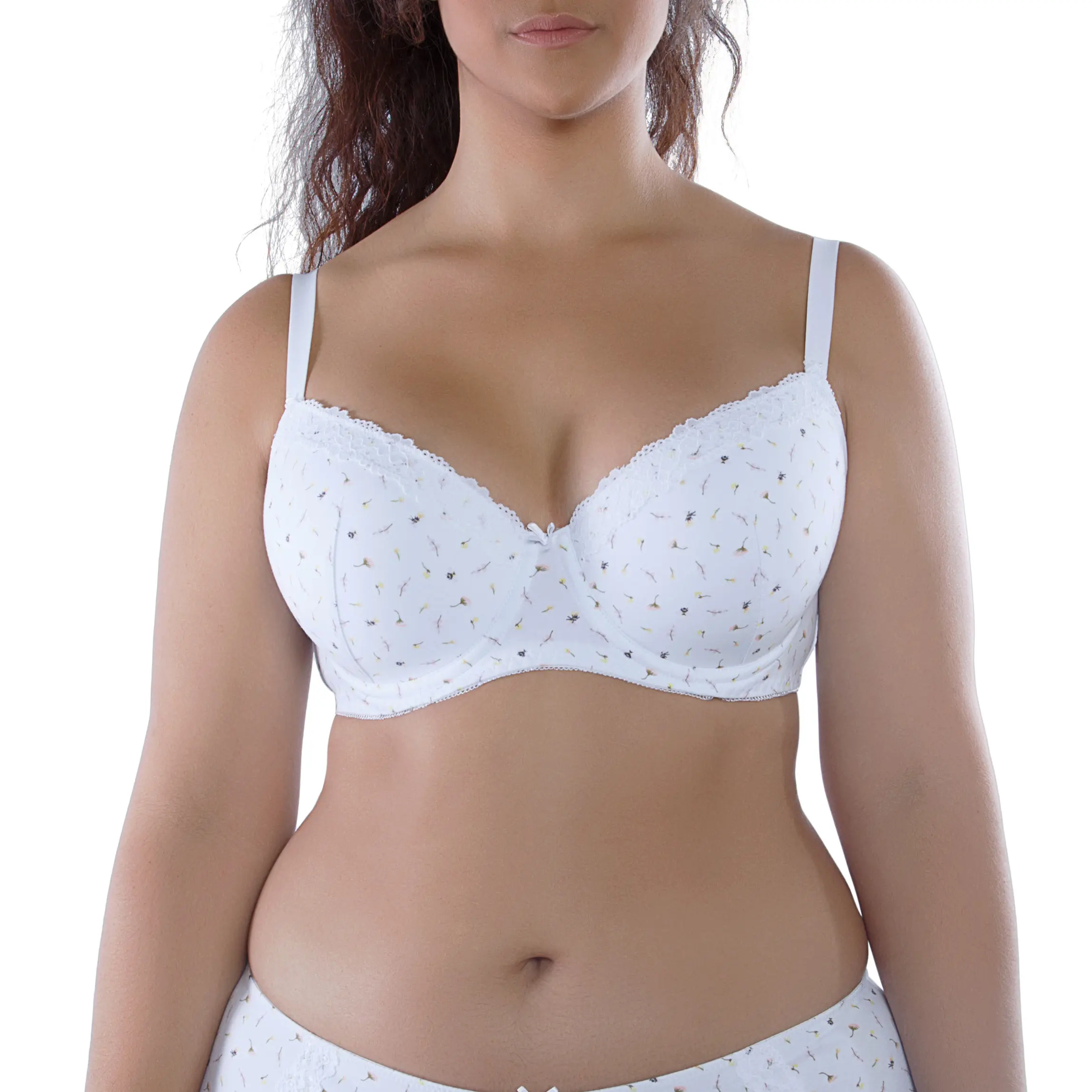 Lace Full Cup Underwire Plus Size Lace Padded Large Bra Plus Size Bras for Women Cotton Bra Big Size