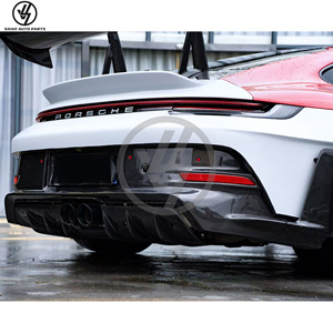 ชุดแต่งสไตล์ GT3RS คาร์บอนไฟเบอร์แบบกึ่งแห้ง ลายทวิลล์เงา  แปลงโฉมได้แม่นยำ 1:1 สำหรับ Carrera 992 911 ปี 2018-2024 ฝากระโปรงหน้าและกันชน - Product Image 3