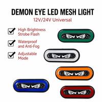 Feu de position latéral universel 12V/24V à LED, lampe d'identification de remorque, étanche, 5 couleurs pour camion, camping-car, pick-up, SUV