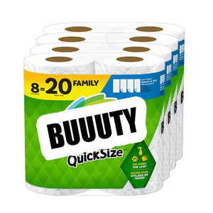 Ultra Absorbent 2 Ply <b>Kitchen</b> <b>Paper</b> Towel Eco Friendly Virgin Wood Pulp Tissue Rolls Super Strong Multi Purpose Cleaning Towel - Product Image 1
