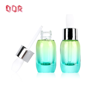 Customized Dropper <b>Bottle</b> Colored Essential Oil <b>Bottle</b> Glass <b>Bottle</b> Customized Cosmetics Container <b>Empty</b> with Pressing Pump Head - Product Image 6