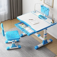 Ensemble Table et Chaise d'Étude pour Enfants Rose Bleu – Idéal pour la Maison, Chaise d'Écolier, Bureau pour Enfants, Gymnastique, École Primaire – Ensembles Table et Chaise Pas Chers