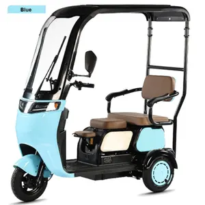 Factory Sale New Energy Electric Cargo And Passenger Tricycle Small Electric 3 Wheel Motorcycle