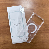 Coque Magnétique Transparente en Gros pour iPhone 17 16 15 14 Pro Max – Housse Arrière de Luxe Antichoc en TPU et Acrylique pour iPhone