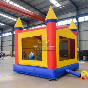 Inflatable bouncy lâu đài nhà máy giá ngoài trời chất lượng cao chơi ngoài trời Cấu trúc thiết kế mới trẻ em thương mại lâu đài nhảy - Product Image 4