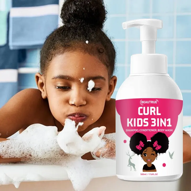 Kids Shampoo and Conditioner Scalp Shampoo Solution Mild Ingredients can be used for Infants and Pregnant Women