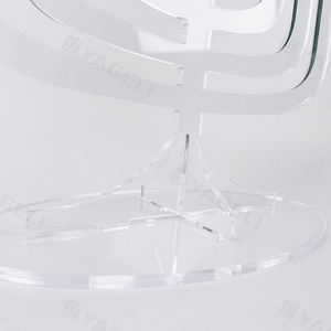 Vente en gros d'usine Cadeaux Judaica Petit bougeoir à huile acrylique personnalisé transparent - Product Image 4