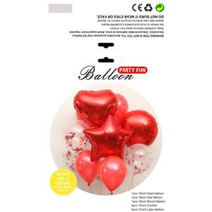 Ramo de Globos de Látex con Forma de Corazón, Decoración para el Día de la Madre, Uso para Adultos - Product Image 4