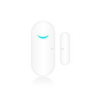 Kit d'alarme antivol intelligent Wi-Fi / GSM avec sonnette, télécommande, détecteur de mouvement, détecteur de porte et de fenêtre