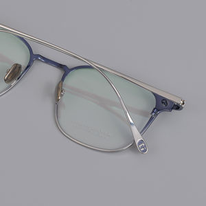 Prêt stock <span class=keywords><strong>2023</strong></span> nouvelle mode <span class=keywords><strong>Beta</strong></span> pur titane cadre optique dernières montures de lunettes en métal de haute qualité pour hommes femmes - Product Image 3